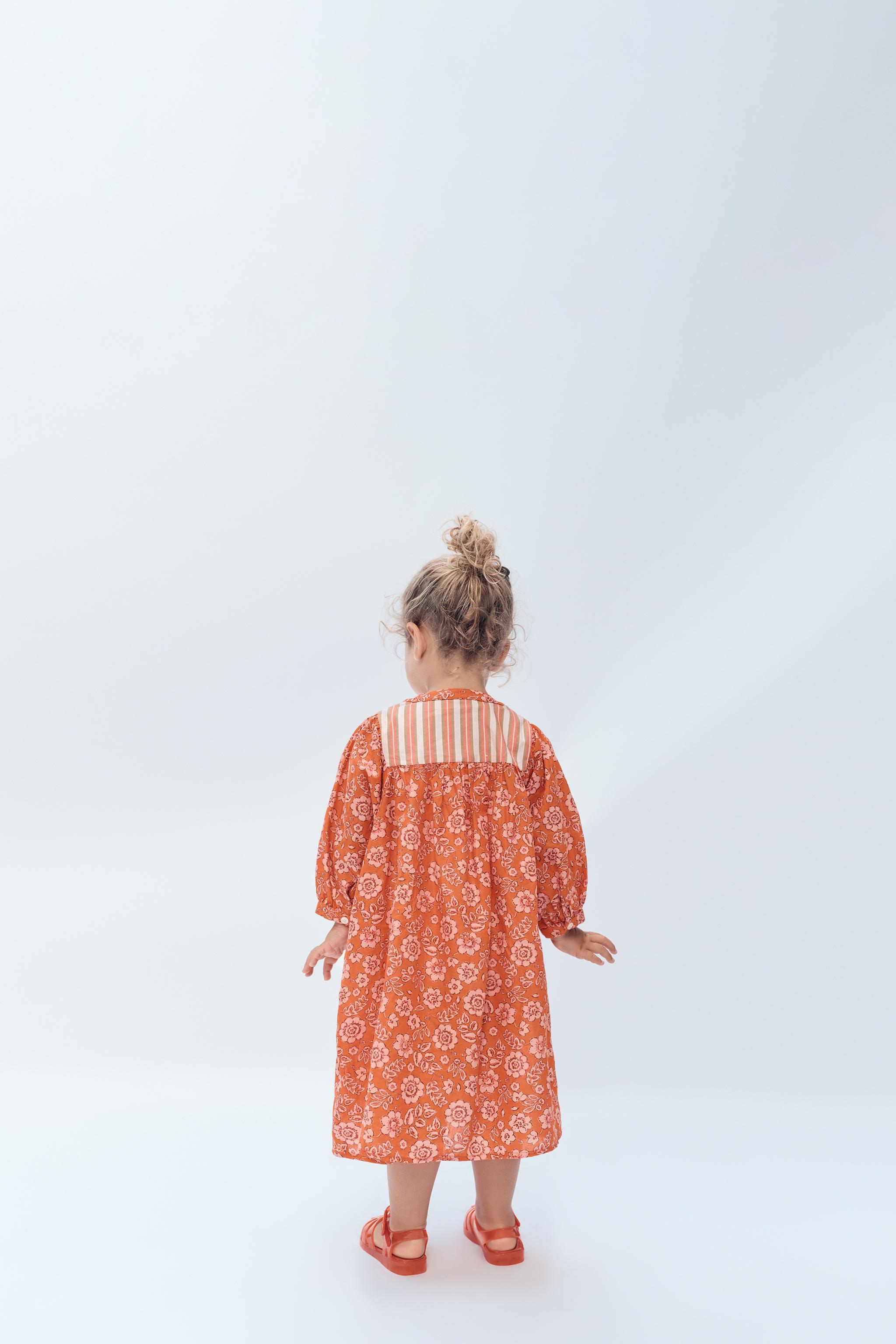 2-14 YEARS / LIMITED EDITION FLORAL KAFTAN DRESS